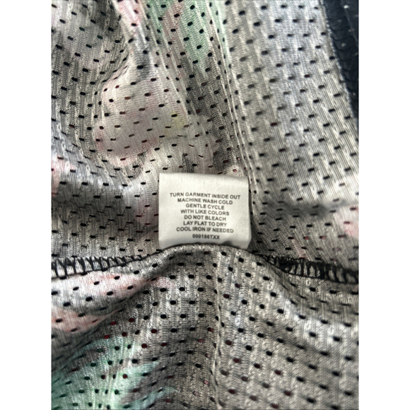 Lucy Diamonds 6X Swimsuit Cover Up Shirt In Tropical Florals - Picture 5 of 5